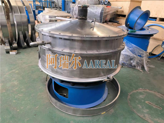 1000mm thép không gỉ loại quay màn hình rung cho NdFeB Permanet bột từ tính