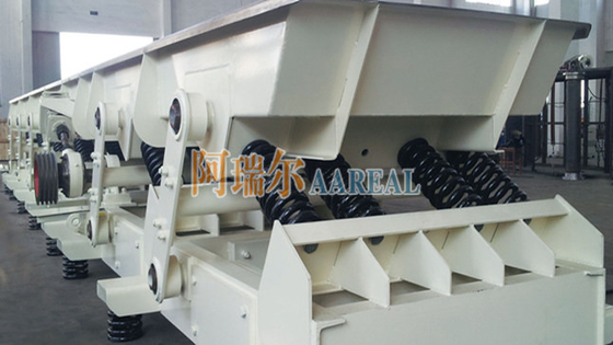 Máy vận chuyển rung cân bằng cộng hưởng hai khối lượng đường dài để vận chuyển muối
