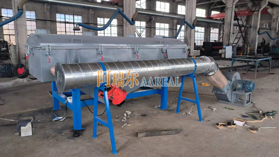 Thép carbon đa tầng hạt carbon hoạt động Vibrating Sieve Linear Rectangular Separator For Activated Carbon Granules