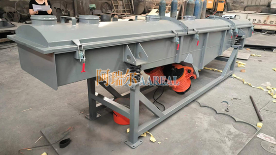 Thép carbon đa tầng hạt carbon hoạt động Vibrating Sieve Linear Rectangular Separator For Activated Carbon Granules