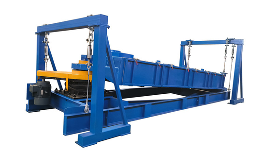 1800 * 3600mm 3 Cửa truy cập bên boong Màn hình xoay cho cát silica khô