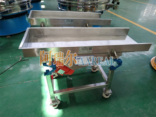 Động cơ ăn có kích thước nhỏ mang theo chất lượng thực phẩm thép không gỉ có hệ thống treo conveyor mới