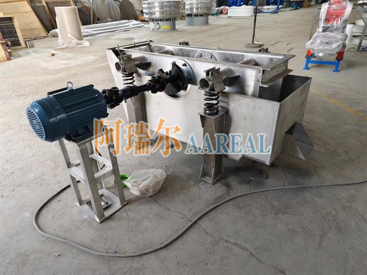 Thép không gỉ 316L khung rung tần số cao Máy màn hình rung tần phẳng để lọc bột giấy