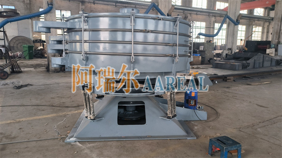 Máy sàng lọc ống nhựa nhiều tầng bằng thép cacbon 1500mm để phân loại cát silic cao độ chính xác sàng lọc Capacity lớn