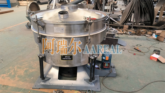 1500mm Carbon Steel Tumbler Screen Machine cho bột oxit nhôm Di chuyển hình elip ba chiều
