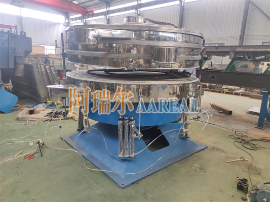 90% ~ 99% Độ chính xác sàng lọc cao Công suất lớn 1500mm ~ 2300mm Vỏ dừa Máy sàng lọc nhựa than hoạt động