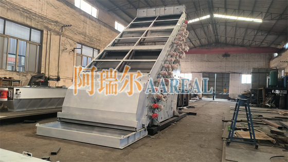 1 ~ 2 boong 2000 * 5000mm Capacity Large High Frequency Screen Vibrating Sieve Screening Machines For NPK Chemical Fertilizer With High Speed Vibration 3000 ~ 3600 RPM Máy sàng lọc chảo lọc cho phân bón hóa học NPK với độ rung tốc cao 3000 ~ 3600 RPM