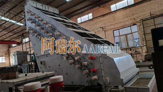 30 ~ 50 tấn / giờ Capacity lớn 1 ~ 4 boong Natural Silica Sand High Frequency Screen Vibrating Sieve cho Natural Silica Sand Fine Screening với việc làm sạch lưới hoàn hảo