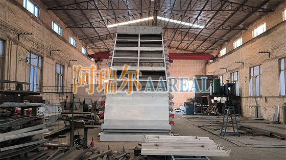 1 ~ 2 boong 2000 * 5000mm Capacity Large High Frequency Screen Vibrating Sieve Screening Machines For NPK Chemical Fertilizer With High Speed Vibration 3000 ~ 3600 RPM Máy sàng lọc chảo lọc cho phân bón hóa học NPK với độ rung tốc cao 3000 ~ 3600 RPM