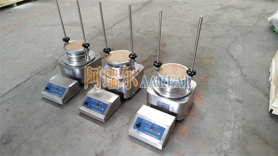 Tần số cao 0 ~ 3mm Amplitude Electromagnetic Test Sieve Shaker cho phân tích kích thước hạt