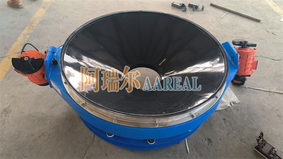 Hiệu suất cao 400mm ~ 1500mm thép không gỉ 304 Profile thấp dòng chảy thông qua bộ tách Inline màn hình rung cho vật liệu pin Lithium lót với Teflon Carbide