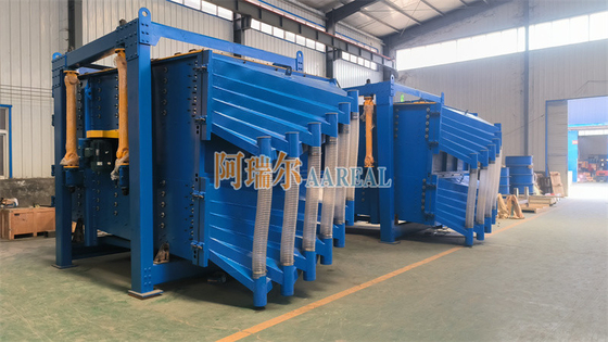 Ceramic Proppant Industrial Gyratory Sifter 10-15 TPH Công nghệ sàng lọc Duplex