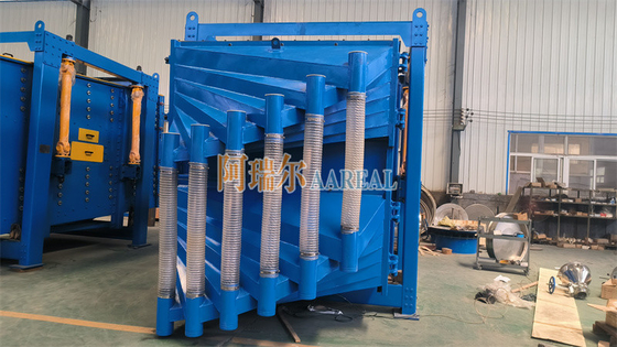 Ceramic Proppant Industrial Gyratory Sifter 10-15 TPH Công nghệ sàng lọc Duplex