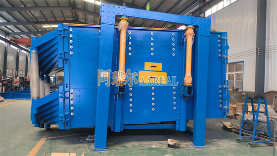 Máy lọc quay chính xác để sàng lọc đá vôi 10-15 TPH Capacity 90% Efficiency