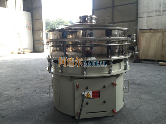 Thép không gỉ hiệu suất cao Capacity lớn 1800 RPM Rotary Vibrating Sieve cho bột kim loại