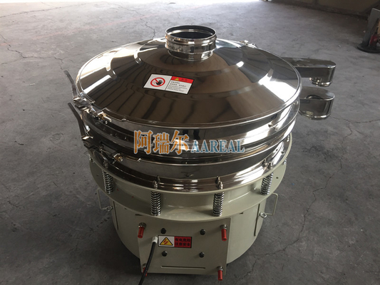 Thép không gỉ hiệu suất cao Capacity lớn 1800 RPM Rotary Vibrating Sieve cho bột kim loại