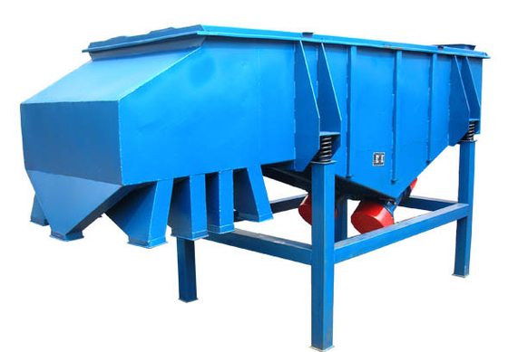 Màn hình rung động chuyển động tuyến ngang Thép carbon để phân loại đá vôi