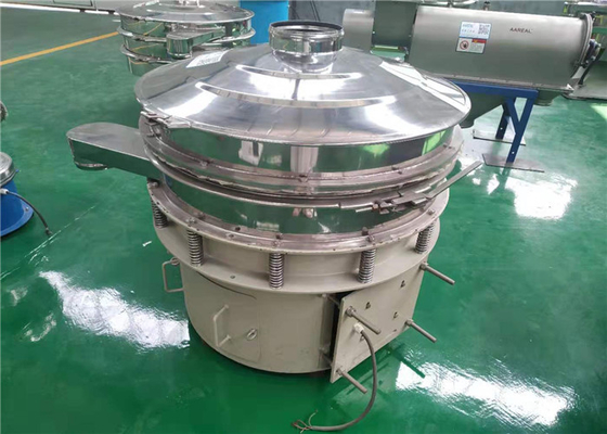 Máy phân tách màn hình rung của sơn bột loại Flange Cấu trúc màn hình