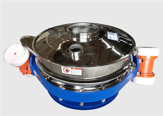 Hình tròn Vibro Screen Machine Flow Thru Separator cho bột silicon dioxide