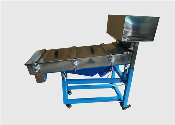 Thiết bị sàng lọc rung ngang Di chuyển tuyến tính cho các hạt nhựa