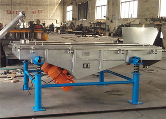 Thiết bị sàng lọc rung ngang Di chuyển tuyến tính cho các hạt nhựa