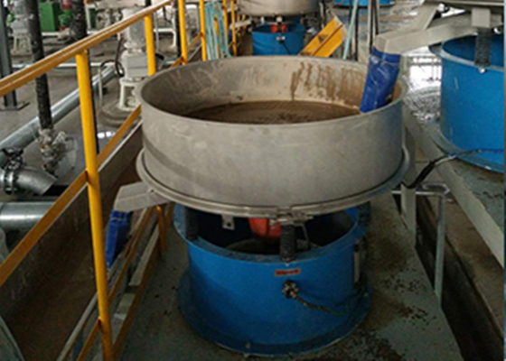 Máy tách chất lỏng rắn ba chiều Bạch đất sét bùn siêu âm Vibro Sifter