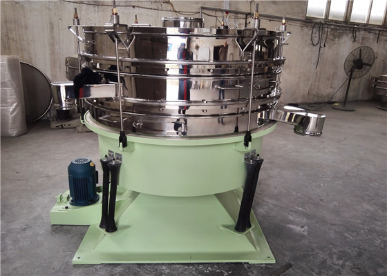 Chăm sóc siêu âm bằng thép không gỉ hiệu quả cao 3 tầng 2000mm cho bột cacbon hoạt động vỏ dừa 325 lưới