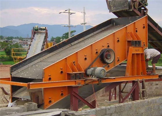 Các vật liệu xây dựng Máy màn hình rung hình hình chữ nhật với chuyển động tròn