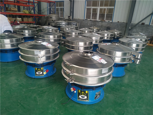 1000mm 200 Mesh 325 Mesh Rotary Vibrating Screen cho bột sắt