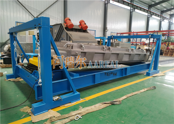 Urea phân bón chống ăn mòn 1800 * 3600mm máy màn hình quay