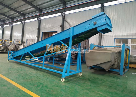 Các hạt hóa học bột leo 500MM áo sơ mi dây chuyền vận chuyển