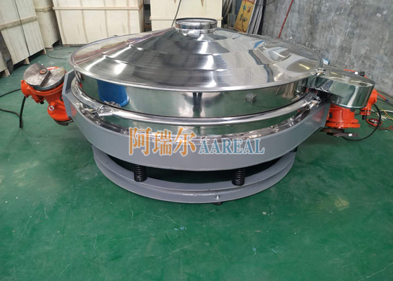 0.75kw 1500mm màn hình rung tròn cho bột xi măng