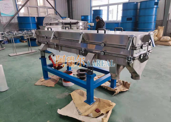 1200 * 2000mm Multi-deck Stainless Steel Linear Vibro Sifter cho gia vị và thảo mộc