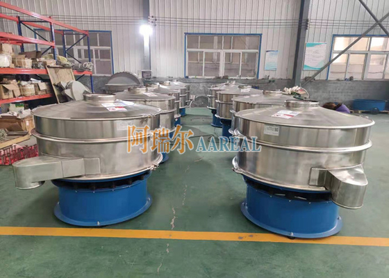 Chiều kính 1200mm SUS Máy sàng lọc rung động cho sắc tố oxit sắt