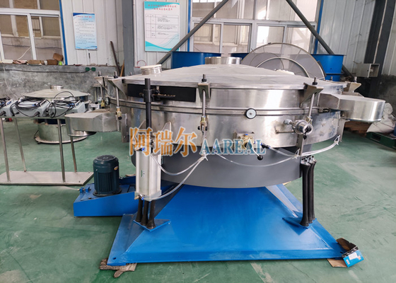 2000mm SUS siêu âm Tumbler máy sàng lọc cho 100 lưới cát silic