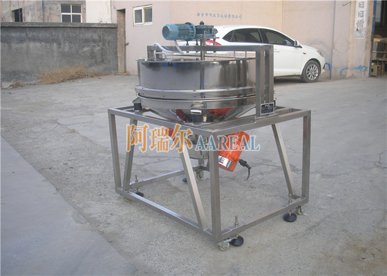 Máy màn hình Vibro Inline 1200mm loại thực phẩm với hệ thống bàn chải xoay