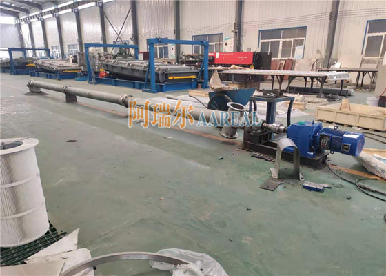 Đường kính 219mm Chiều dài 9000mm ống xoắn conveyor Feeder 316L cấp thực phẩm