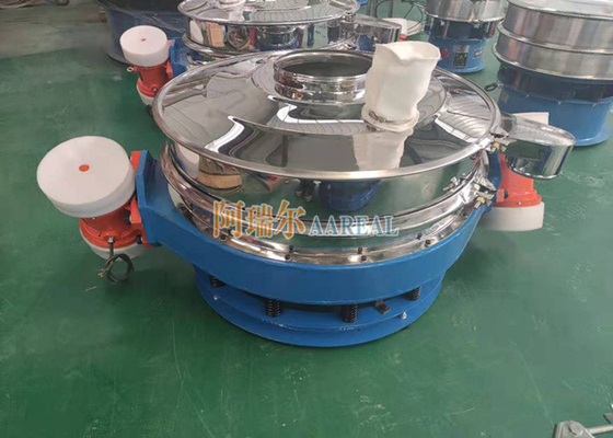 Hiệu suất cao 400mm ~ 1500mm thép không gỉ 304 Profile thấp dòng chảy thông qua bộ tách Inline màn hình rung cho vật liệu pin Lithium lót với Teflon Carbide