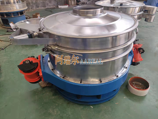 Thép không gỉ Low Profile Inline Vibrating Sieve cho các hạt và bột PVC
