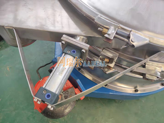Thép không gỉ Low Profile Inline Vibrating Sieve cho các hạt và bột PVC