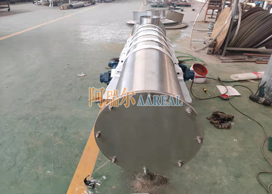 Dia. 400mm thép không gỉ hệ thống vận chuyển ống công nghiệp ngành công nghiệp thực phẩm