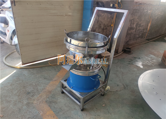 Kích thước nhỏ Hiệu suất cao 450mm Stainless Steel 304 Vibrating Filter Sieve Để lọc sữa đậu nành nóng