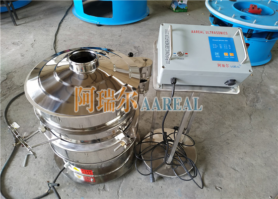 Thép không gỉ siêu âm xoay dao động màn hình tách cho pin vật liệu anode