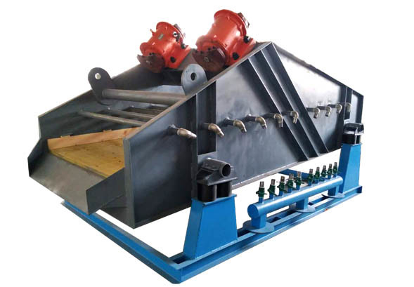 Thiết bị sàng lọc ướt kiểu hình chữ nhật được trang bị vòi làm sạch