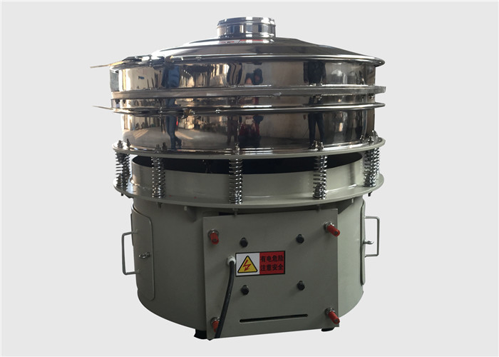 Máy phân tách màn hình rung của sơn bột loại Flange Cấu trúc màn hình