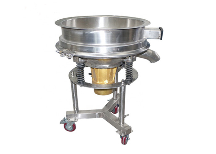 Bụi lớp phủ Solid Liquid Separator Double Deck Vibrating Screen Type Open