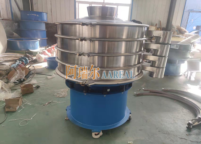 1000mm 3 Deck Portable Stainless Steel Rotary Vibrating Screen Cho muối bàn