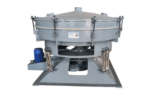 1500mm Carbon Steel Tumbler Screen Machine cho bột oxit nhôm Di chuyển hình elip ba chiều