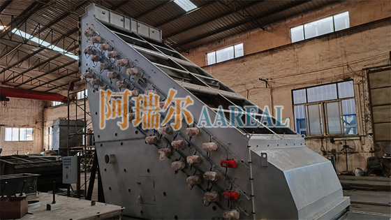 1 ~ 2 boong 2000 * 5000mm Capacity Large High Frequency Screen Vibrating Sieve Screening Machines For NPK Chemical Fertilizer With High Speed Vibration 3000 ~ 3600 RPM Máy sàng lọc chảo lọc cho phân bón hóa học NPK với độ rung tốc cao 3000 ~ 3600 RPM