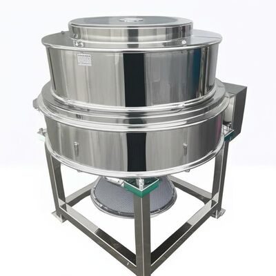 Máy sàng rung động cơ đủ công suất, cung cấp hệ thống loại bỏ tắc nghẽn lưới bằng bi silicon, bề mặt hoàn thiện gương, mang lại hiệu suất sàng lọc.